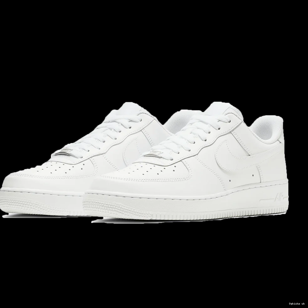 Air '07' 1 Low Force Nike Triple White 0531